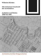 book Die verlorene Unschuld der Architektur