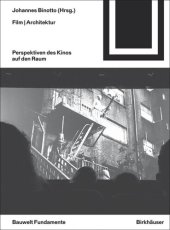 book Film | Architektur: Perspektiven des Kinos auf den Raum