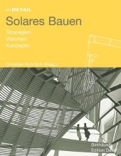 book Solares Bauen: Strategien, Visionen, Konzepte