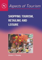 book Shopping Tourism, Retailing and Leisure