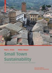 book Small Town Sustainability: Economic, Social, and Environmental Innovation