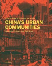 book China's Urban Communities: Concepts, Contexts, and Well-Being