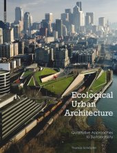 book Ecological Urban Architecture: Qualitative Approaches to Sustainability