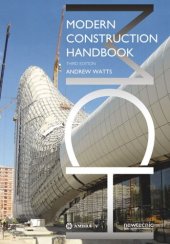 book Modern Construction Handbook