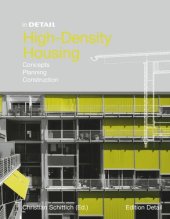 book High-Density Housing: Concepts, Planning, Construction