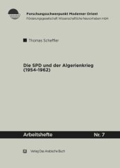 book Die SPD und der Algerienkrieg 1954-1962