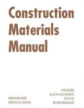 book Construction Materials Manual