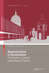 book Rekonstruktion in Deutschland: Positionen zu einem umstrittenen Thema