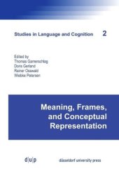 book Meaning, Frames, and Conceptual Representation