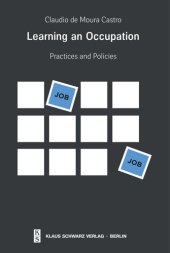 book Learning an Occupation: Practices and Policies