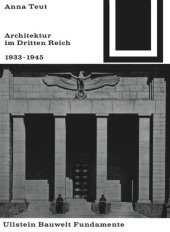 book Architektur im Dritten Reich 1933 - 1945