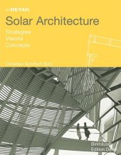 book Solar Architecture: Strategies, Visions, Concepts