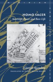 book Homo Sacer: Sovereign Power and Bare Life