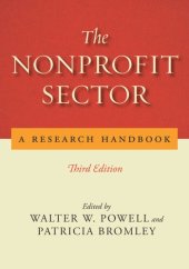 book The Nonprofit Sector: A Research Handbook, Third Edition