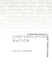 book Contemplative Nation: A Philosophical Account of Jewish Theological Language