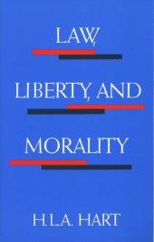 book Law, Liberty, and Morality