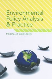 book Environmental Policy Analysis and Practice