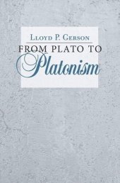 book From Plato to Platonism