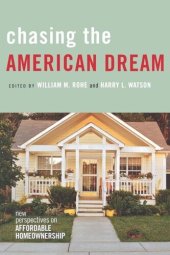 book Chasing the American Dream: New Perspectives on Affordable Homeownership