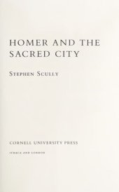 book Homer and the Sacred City