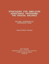 book Strategies for Employee Assistance Programs: The Crucial Balance