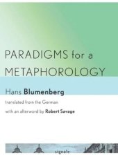 book Paradigms for a Metaphorology