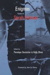 book Enigmas: Essays on Sarah Kofman