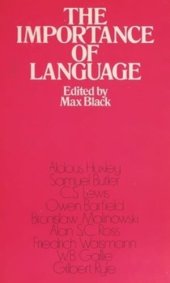 book The Importance of Language