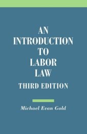 book An Introduction to Labor Law