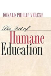 book The Art of Humane Education