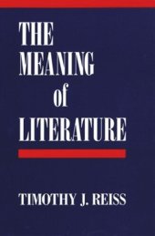 book The Meaning of Literature