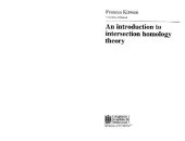 book An introduction to intersection homology theory