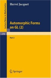 book Automorphic forms on GL(2)