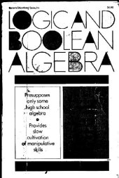 book Logic and boolean algebra