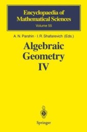 book Algebraic geometry IV (Enc.Math.55, Springer 1994)