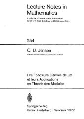 book Les foncteurs derives de lim et leurs applications eh theorie dex modules