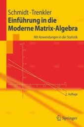 book Einfuehrung in die moderne Matrix-Algebra