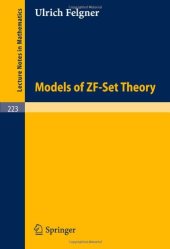 book Models of ZF-Set Theory