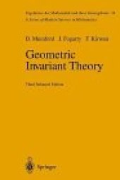 book Geometric invariant theory