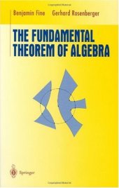 book The fundamental theorem of algebra