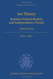 book Set theory: Boolean-valued models and independence proofs