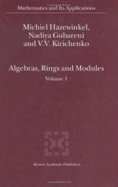 book Algebras, Rings and Modules