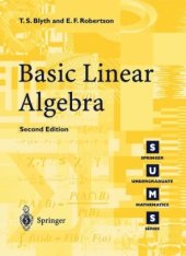 book Basic Linear Algebra