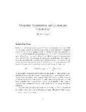 book Geometric quantization and cohomology (ECM-92)