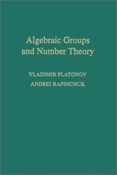 book Algebraic groups and number theory