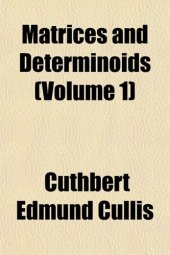 book Matrices and determinoids