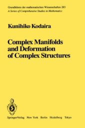 book Complex Manifolds and Deformation of Complex Structures