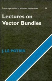 book Lectures on vector bundles