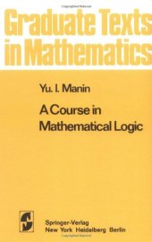 book A Course in Mathematical Logic