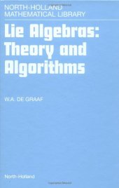 book Lie algebras: theory and algorithms